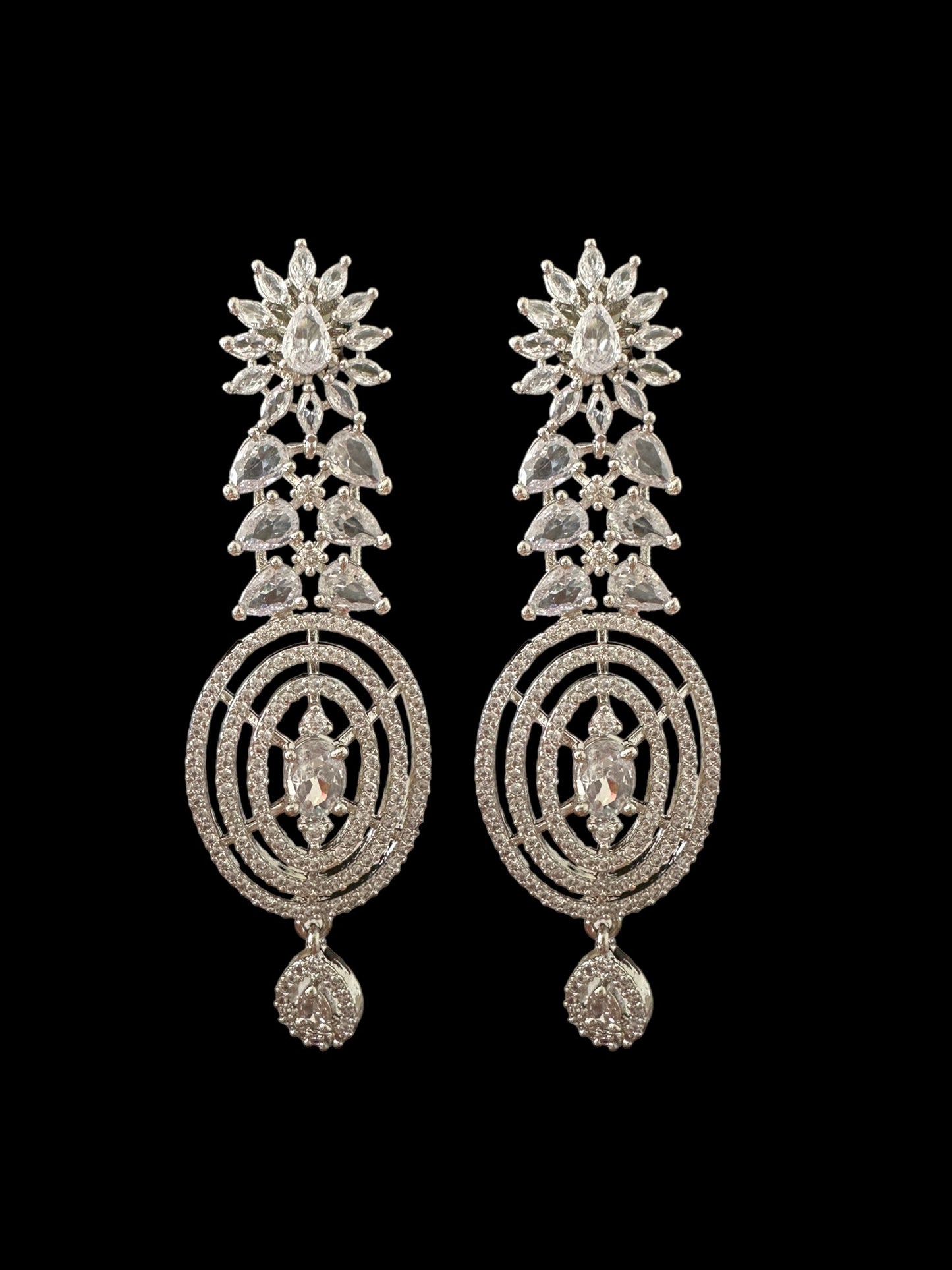 Cz earrings ( READY TO SHIP )
