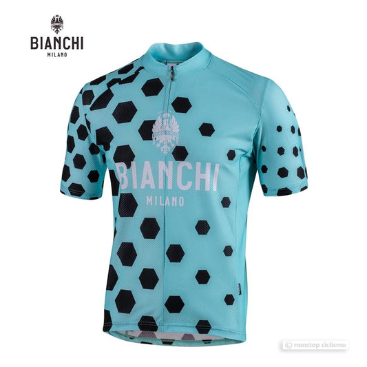 Bianchi Milano Coghinas Men's MTB Cycling Jersey (Light Blue) S, M, 3XL