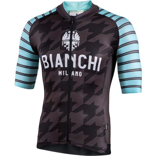 Bianchi Milano Flumini Men's Cycling Jersey (Light Blue / Charcoal) S, XL, 2XL