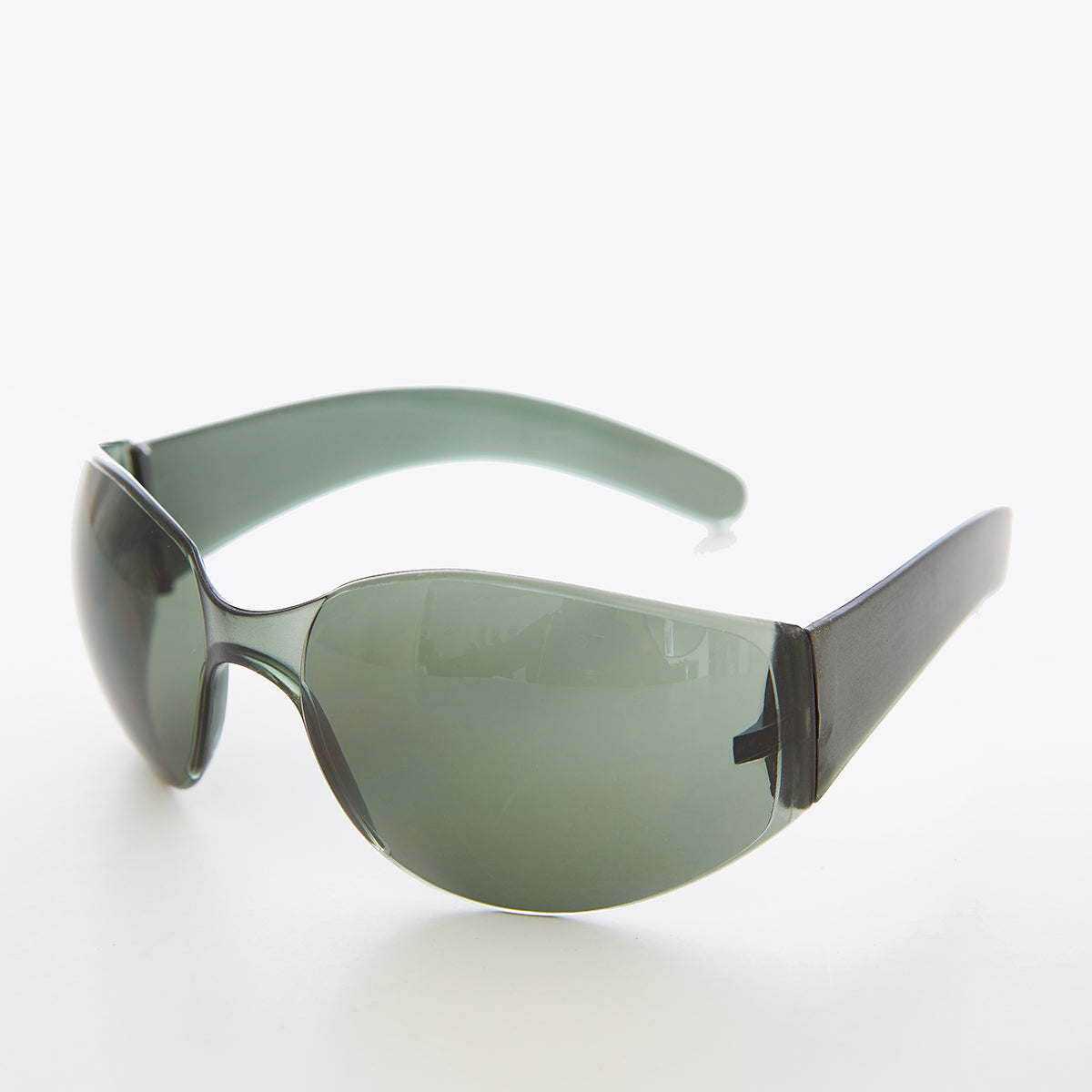 Futuristic Goggle Wrap Around Sunglasses - Blast