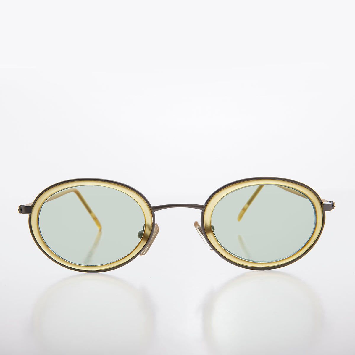 Oval Pastel Vintage Sunglasses - Bloom