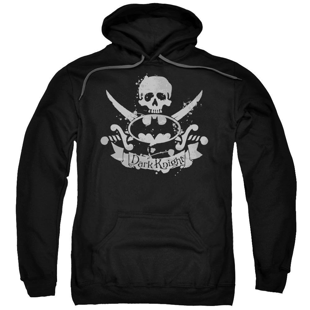 Batman Dark Pirate Mens Hoodie Black Officially Licensed