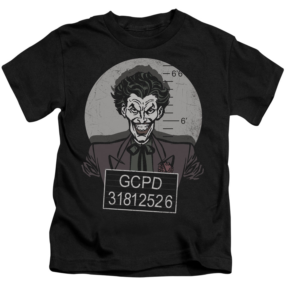 Batman Busted! Juvenile Kids Youth T Shirt Black Officially Licensed