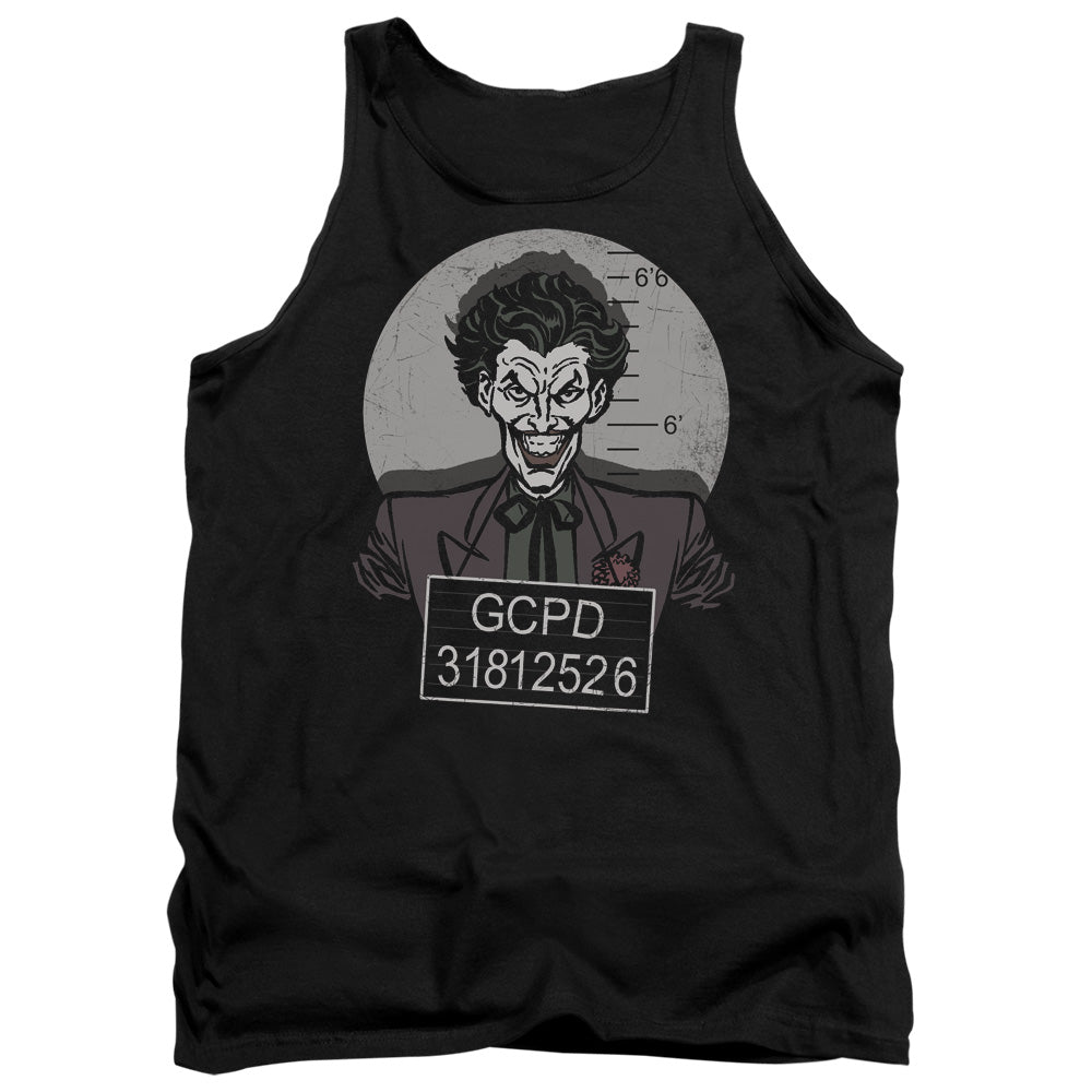 Batman Busted! Mens Tank Top Shirt Black Officially Licensed