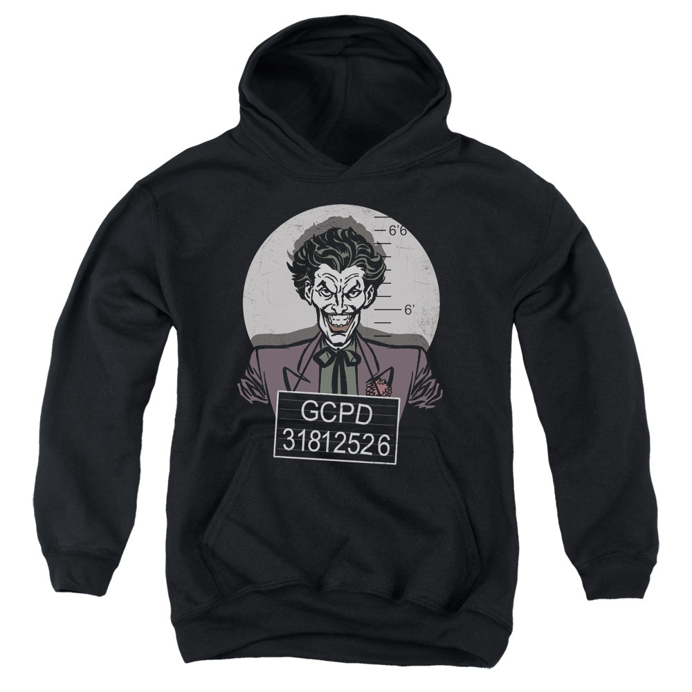 Batman Busted! Kids Youth Hoodie Black Officially Licensed