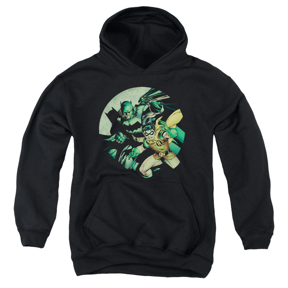 Batman Batman And Robin Kids Youth Hoodie Black Officially Licensed