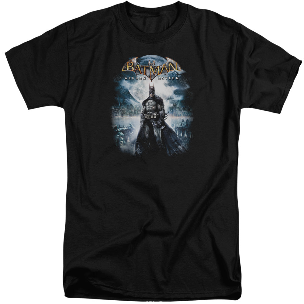 Batman Aa Game Cover Mens Tall T Shirt Black Officially Licensed
