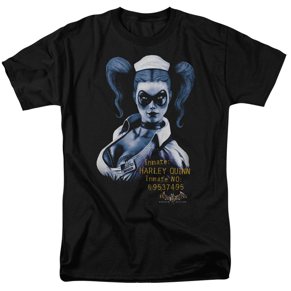 Batman Aa Arkham Harley Quinn Mens T Shirt Black Officially Licensed