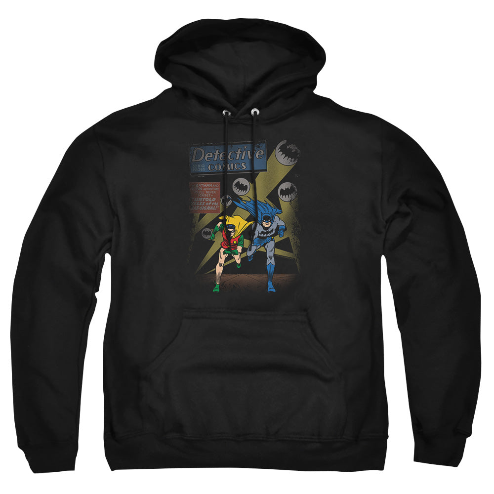 Batman Dynamic Duo Mens Hoodie Black Officially Licensed