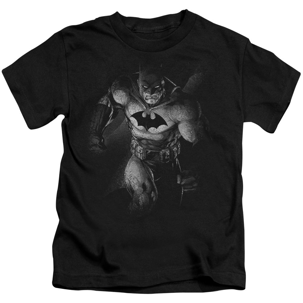 Batman Materialized Juvenile Kids Youth T Shirt Black Officially Licensed