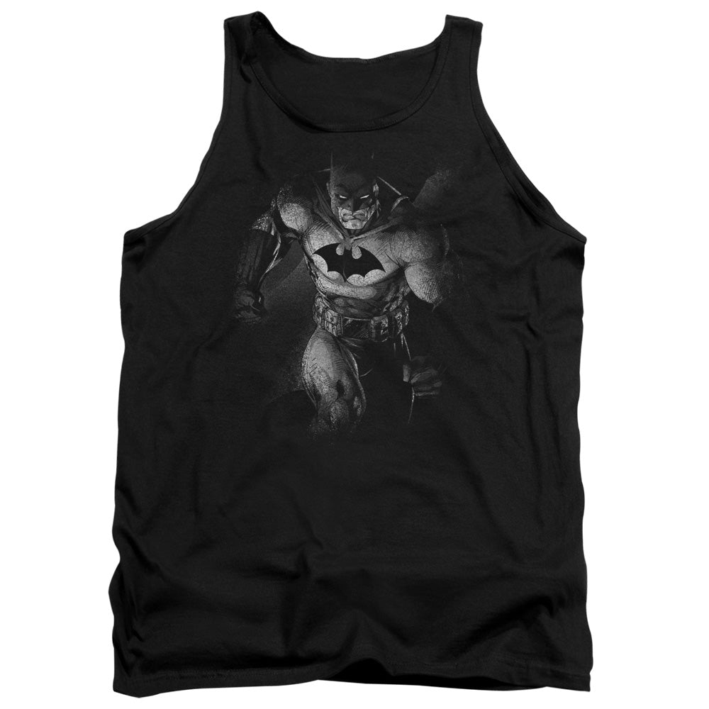 Batman Materialized Mens Tank Top Shirt Black Officially Licensed
