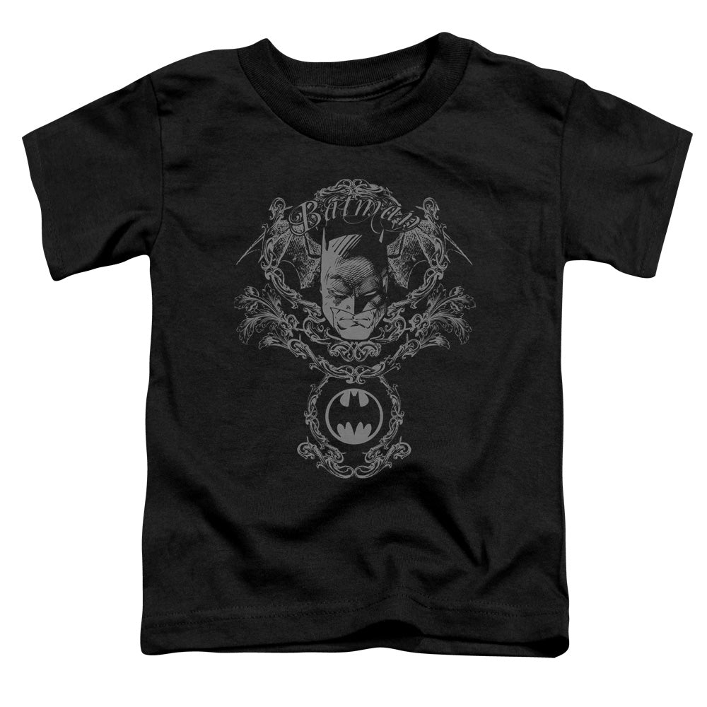 Batman Dark Knight Heraldry Toddler Kids Youth T Shirt Black Officially Licensed