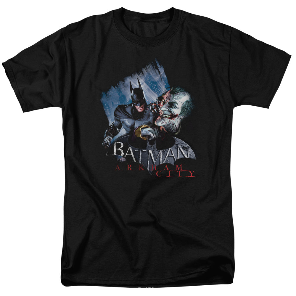 Arkham City Jokes On You! Mens T Shirt Black Officially Licensed