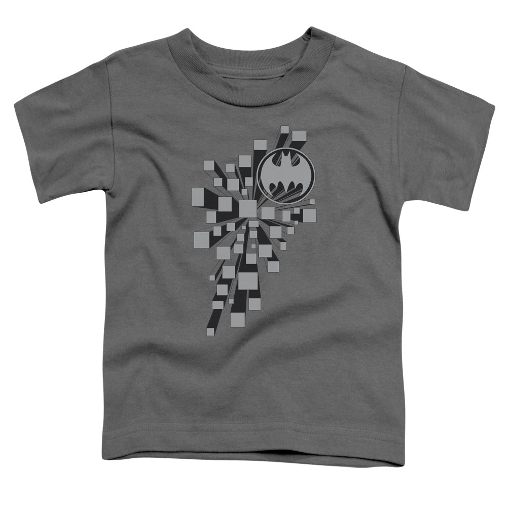 Batman Gotham 3d Toddler Kids Youth T Shirt Charcoal Officially Licensed