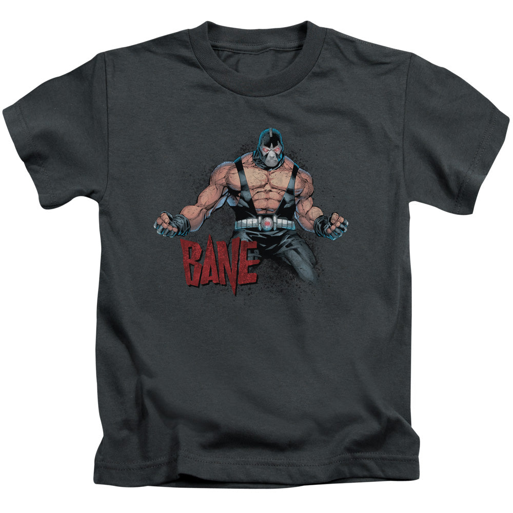 Batman Bane Flex Juvenile Kids Youth T Shirt Charcoal Officially Licensed