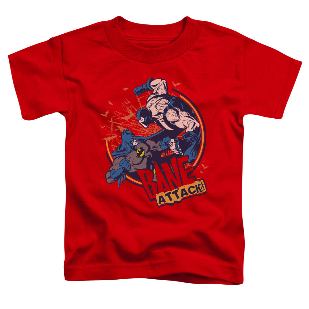 Batman Bane Atack! Toddler Kids Youth T Shirt Red Officially Licensed
