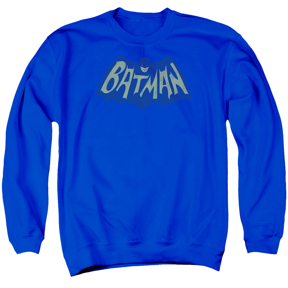 Batman Show Bat Logo Mens Crewneck Sweatshirt Royal