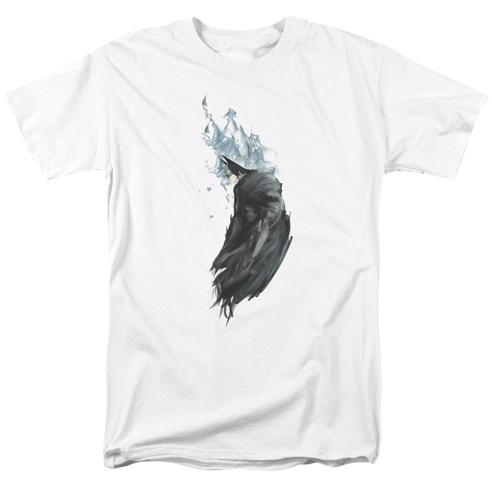 Batman Wash Mens T Shirt White Officially Licensed