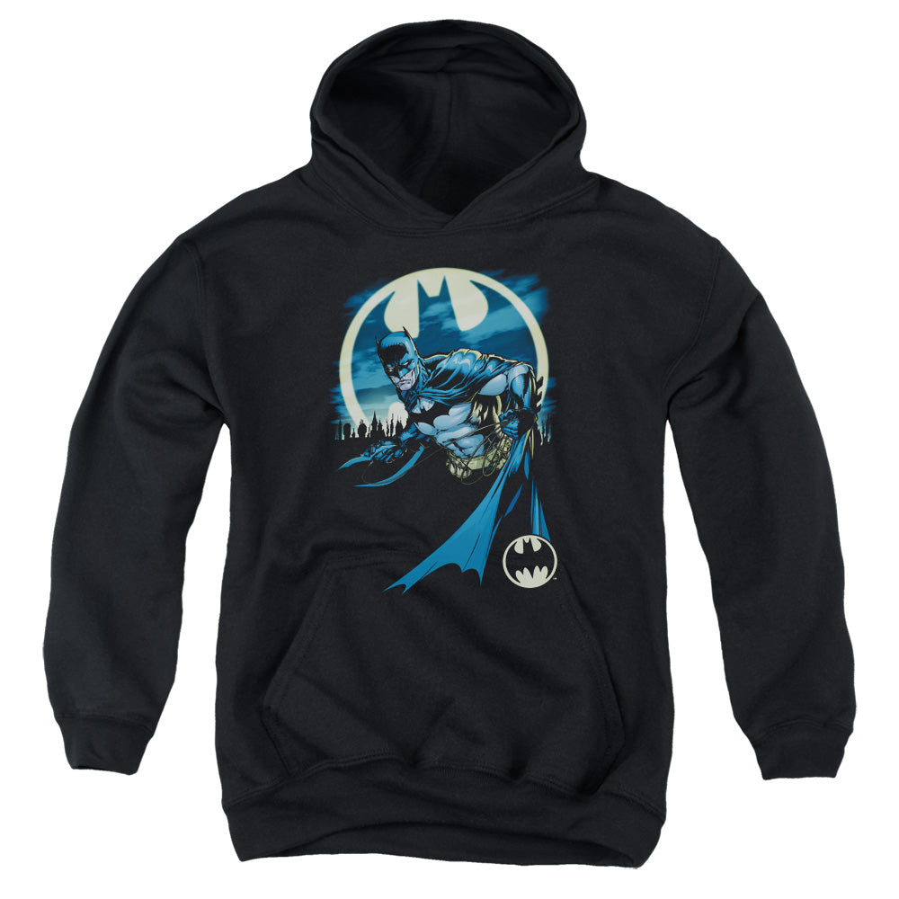 Batman Heed The Call Kids Youth Hoodie Black Officially Licensed