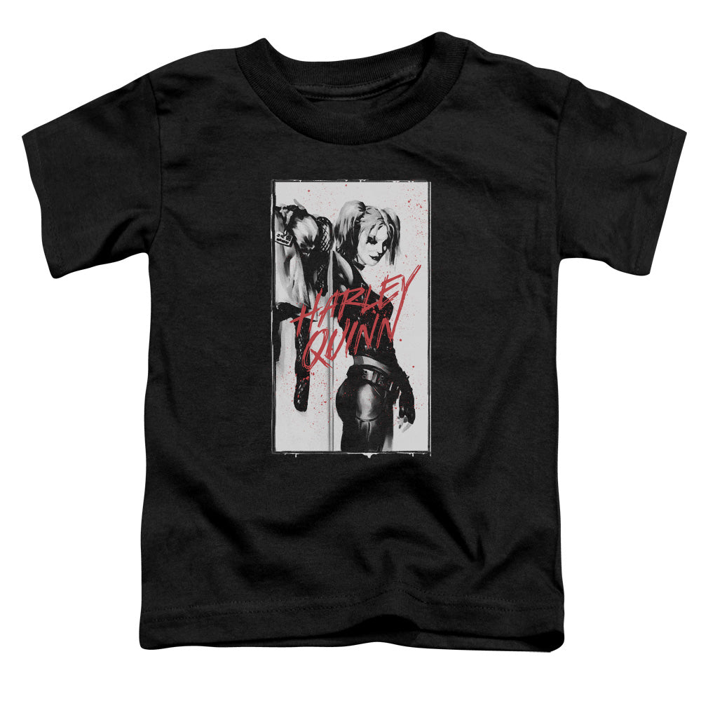 Batman Inked Quinn Toddler Kids Youth T Shirt Black Officially Licensed