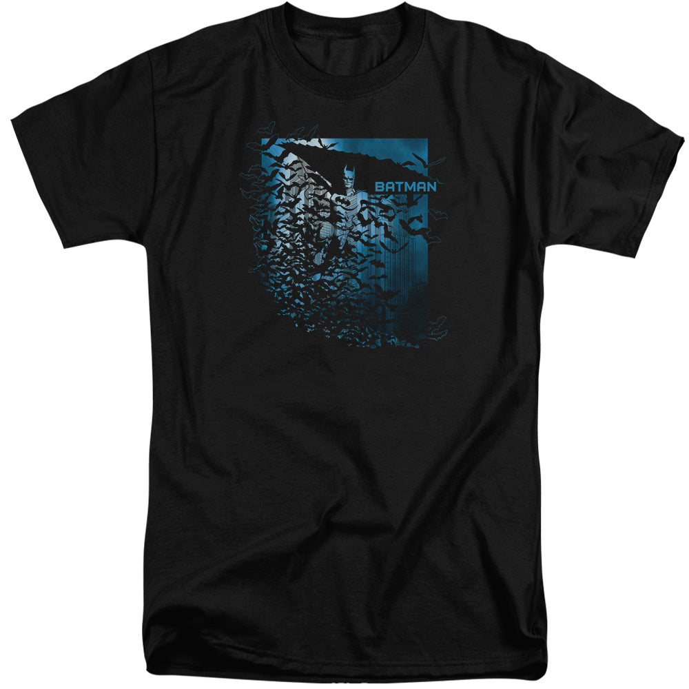 Batman Bat Among Bats Mens Tall T Shirt Black Officially Licensed