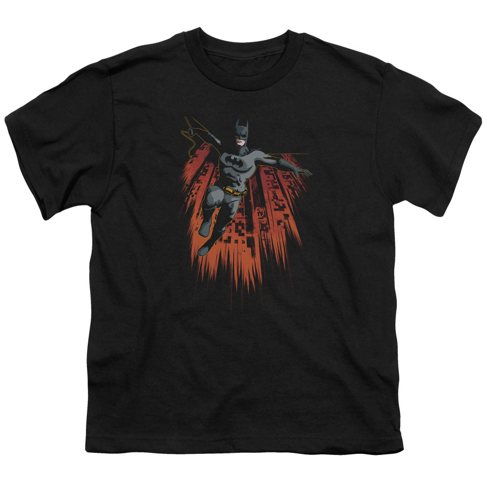 Batman Majestic Kids Youth T Shirt Black Officially Licensed