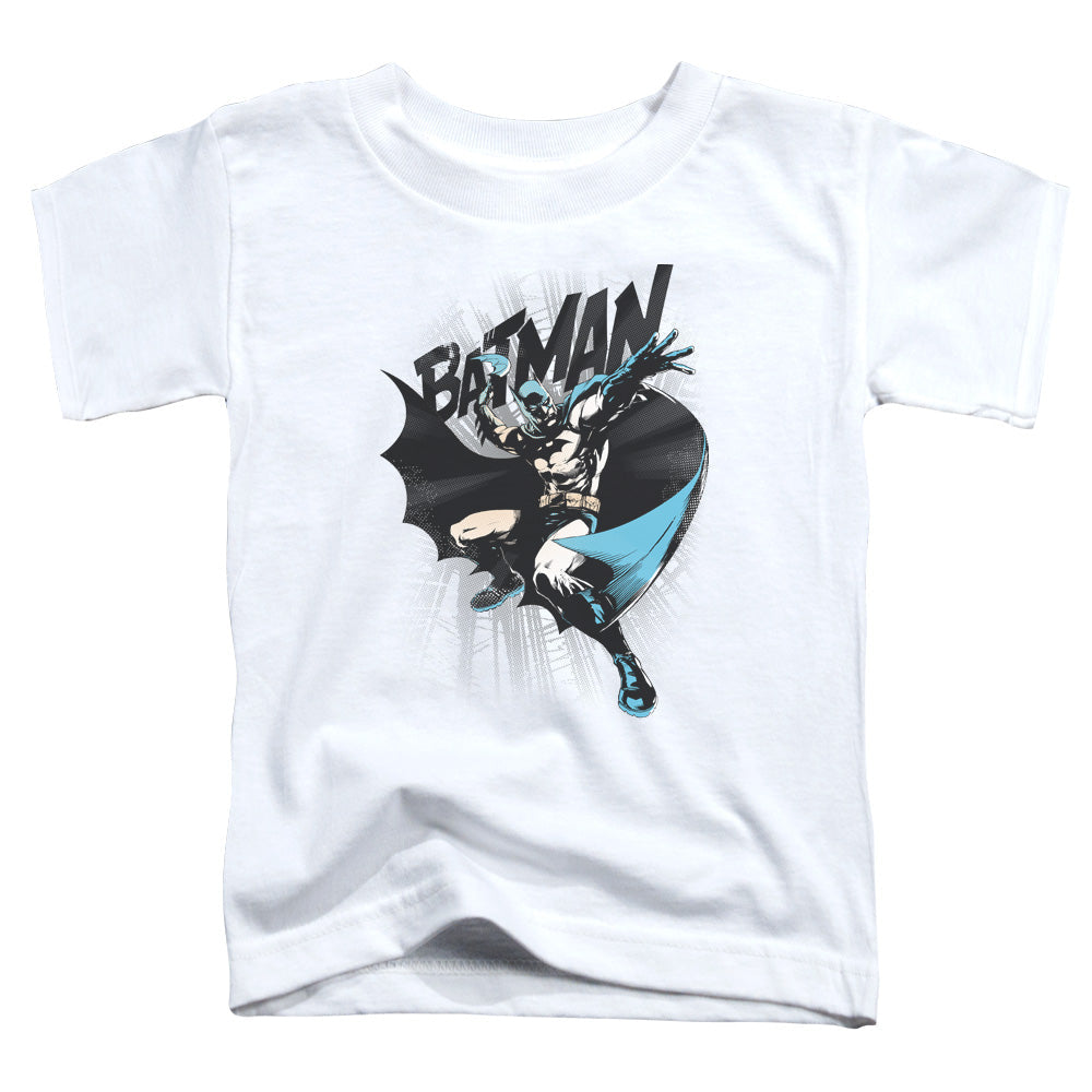 Batman Batarang Throw Toddler Kids Youth T Shirt White Officially Licensed