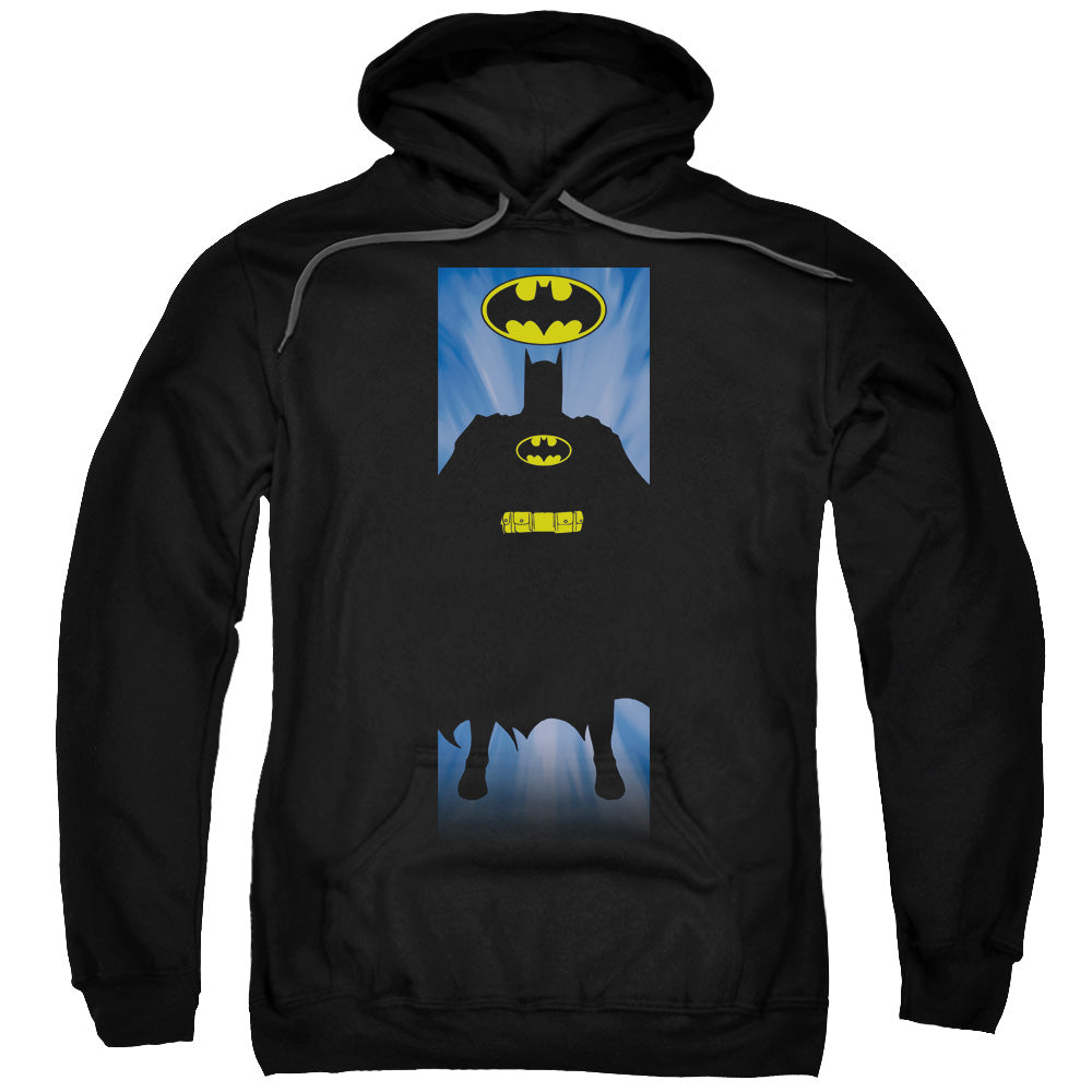 Batman Batman Block Mens Hoodie Black Officially Licensed
