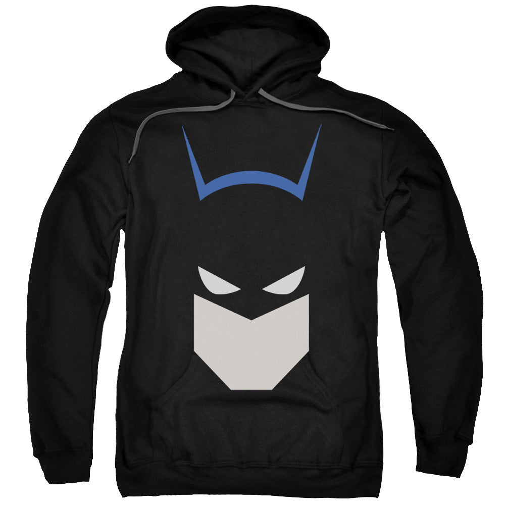 Batman Bat Head Mens Hoodie Black Officially Licensed