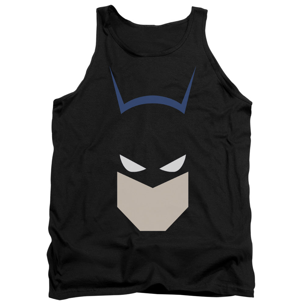 Batman Bat Head Mens Tank Top Shirt Black Officially Licensed