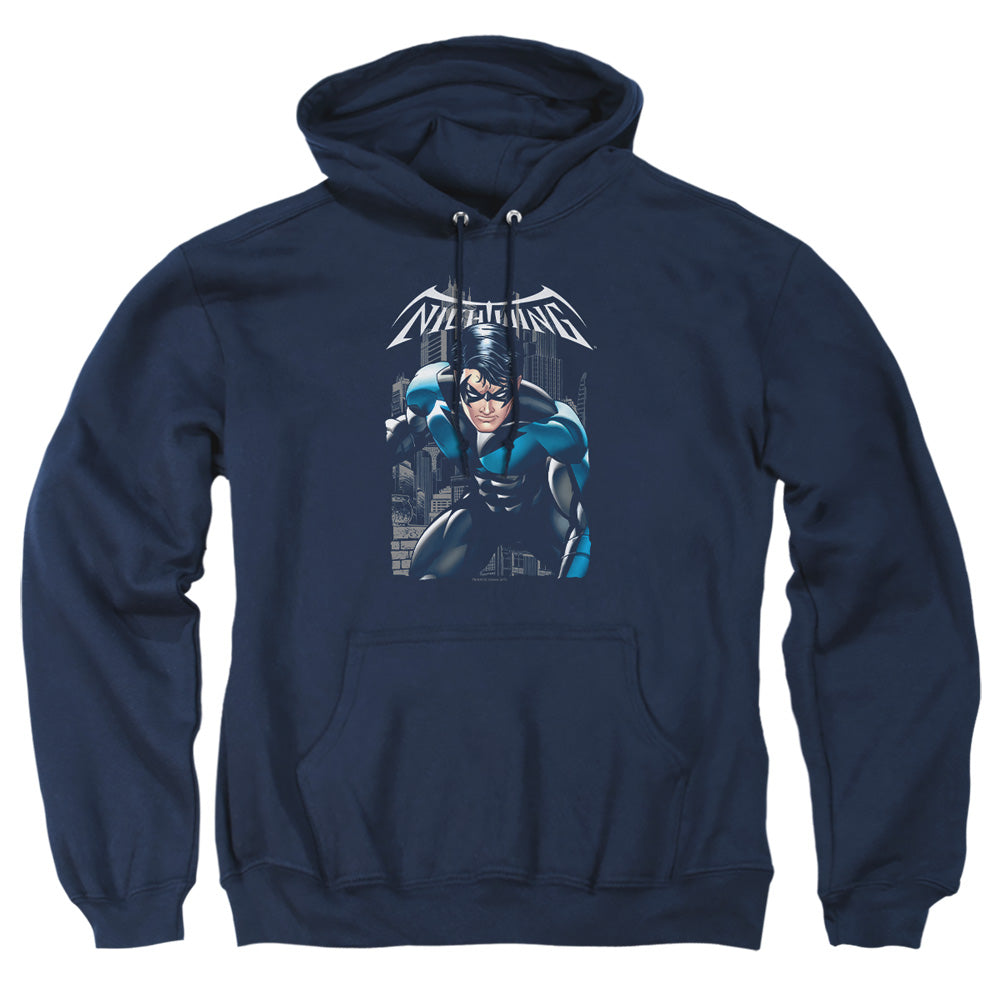 Batman A Legacy Mens Hoodie Navy Officially Licensed