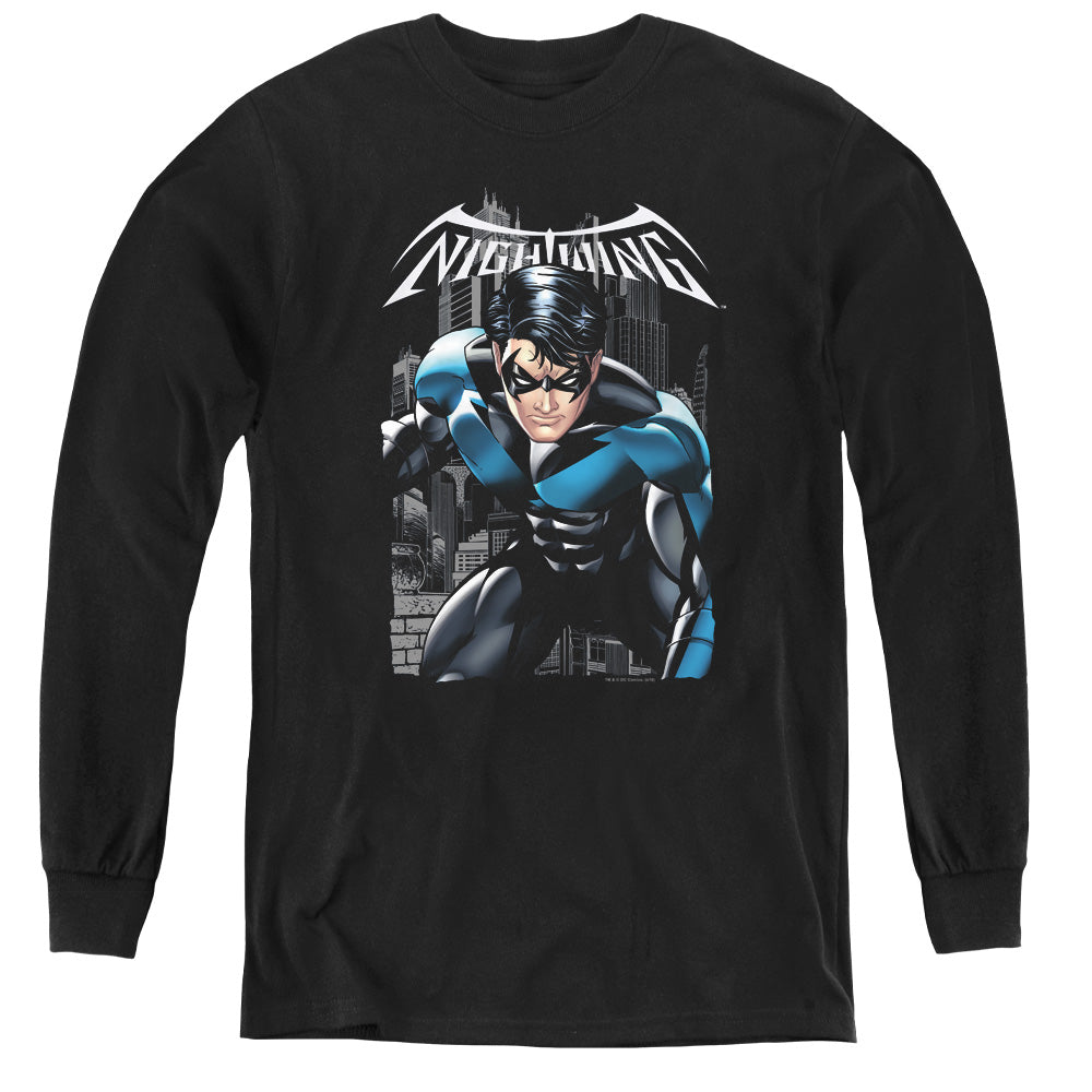 Batman A Legacy Long Sleeve Kids Youth T Shirt Black Officially Licensed