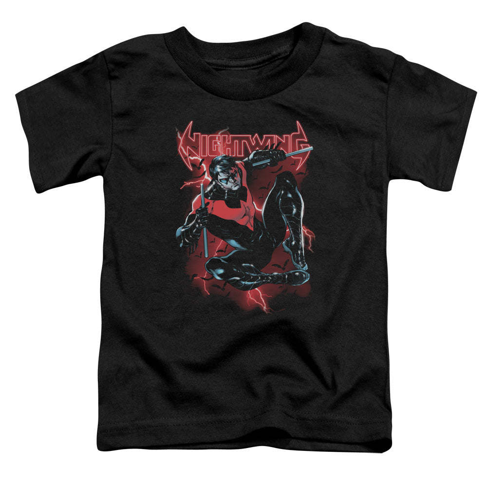 Batman Lightwing Toddler Kids Youth T Shirt Black Officially Licensed