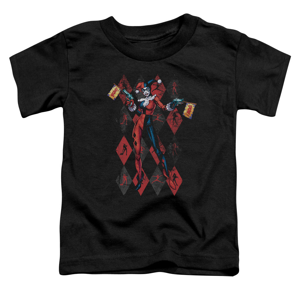 Batman Pow Pow Toddler Kids Youth T Shirt Black Officially Licensed