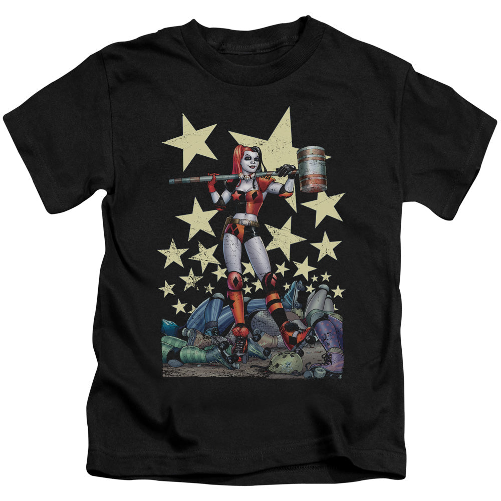 Batman Hammer Time Juvenile Kids Youth T Shirt Black Officially Licensed