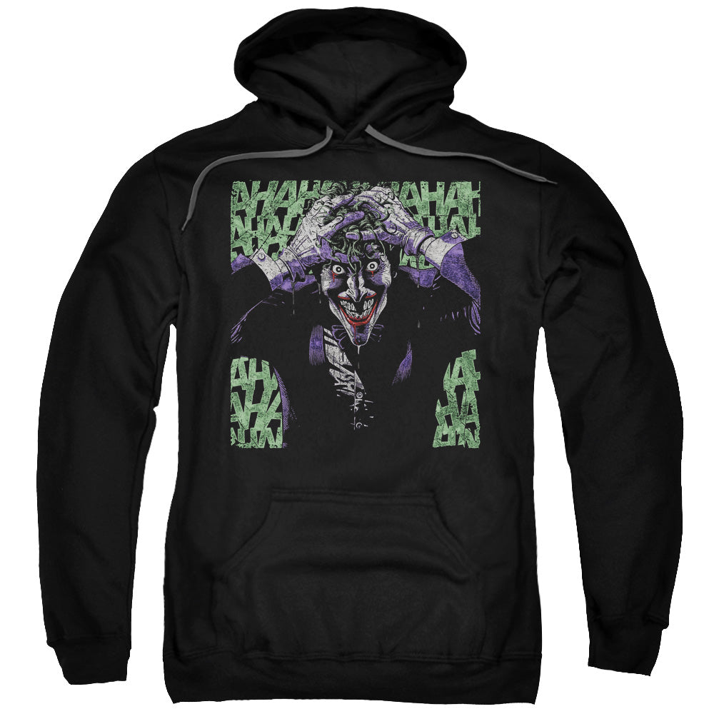 Batman Insanity Mens Hoodie Black Officially Licensed