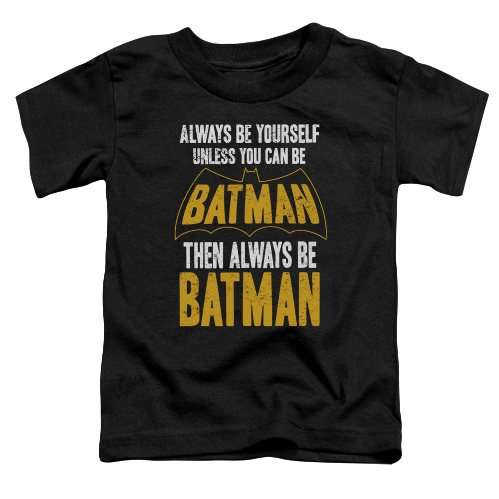 Batman Be Batman Toddler Kids Youth T Shirt Black Officially Licensed