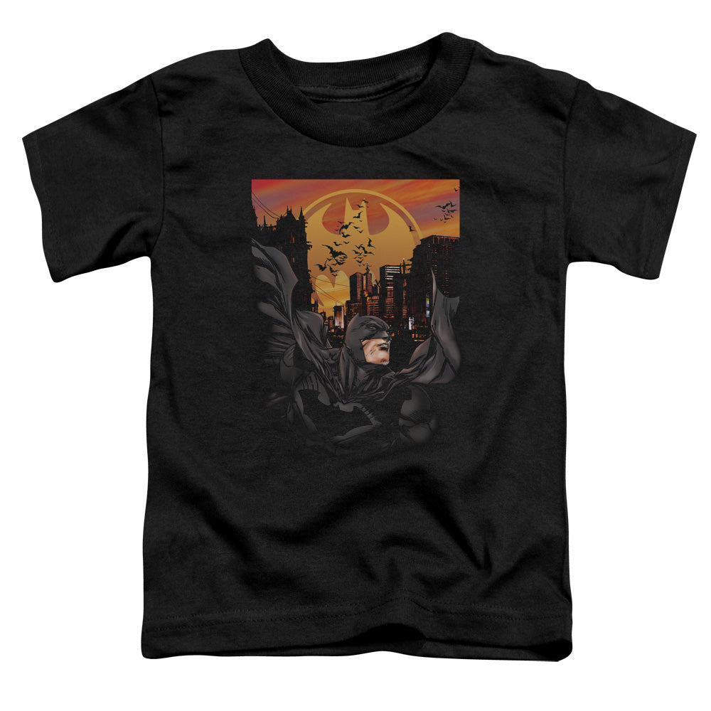 Batman Always On Call Toddler Kids Youth T Shirt Black Officially Licensed