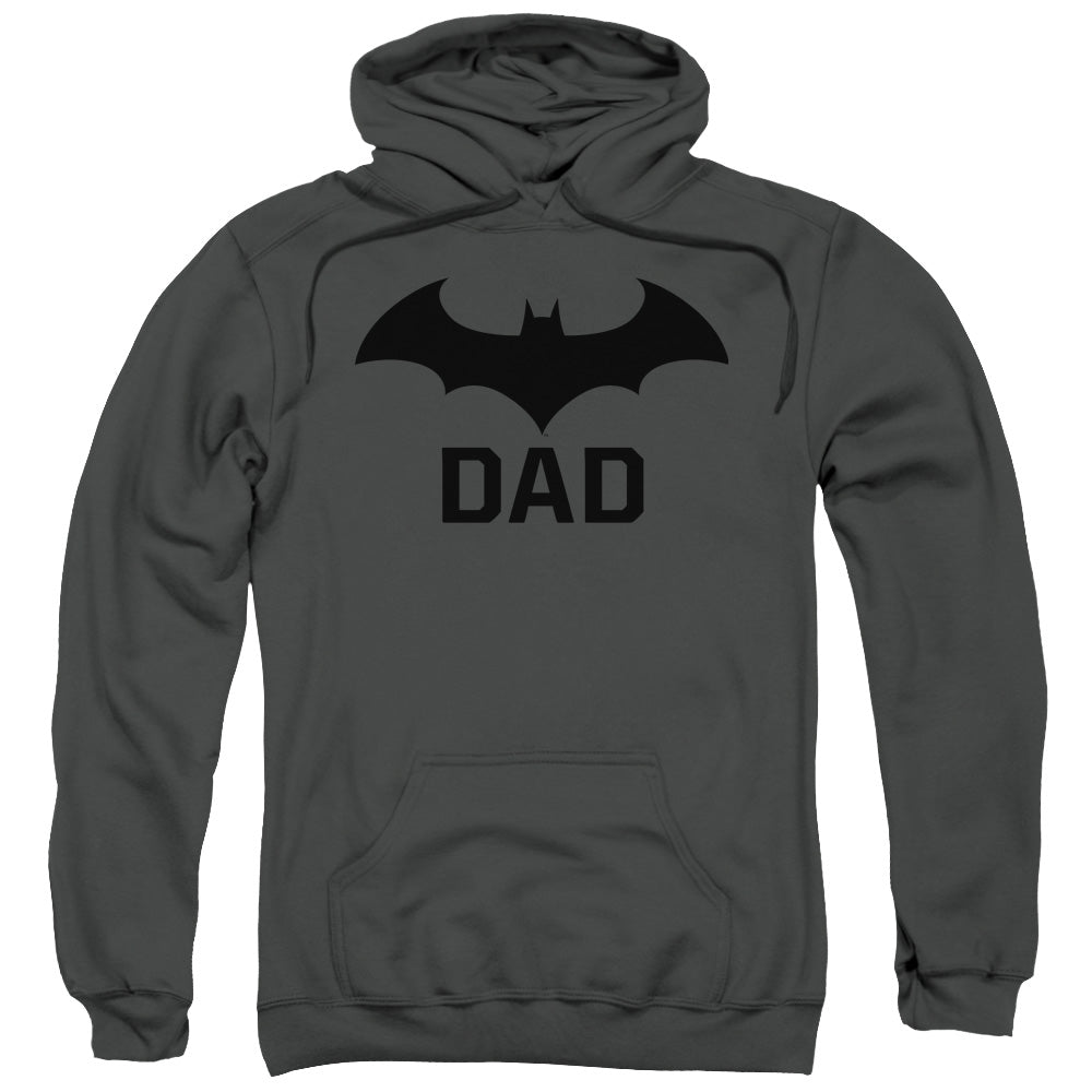 Batman Hush Dad Mens Hoodie Charcoal Officially Licensed