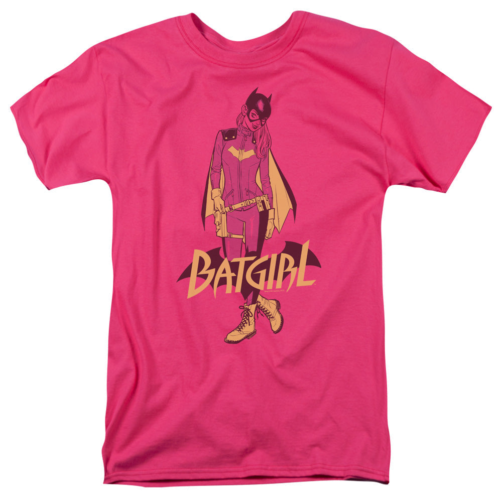 Batman All New Batgirl Mens T Shirt Hot Pink Officially Licensed