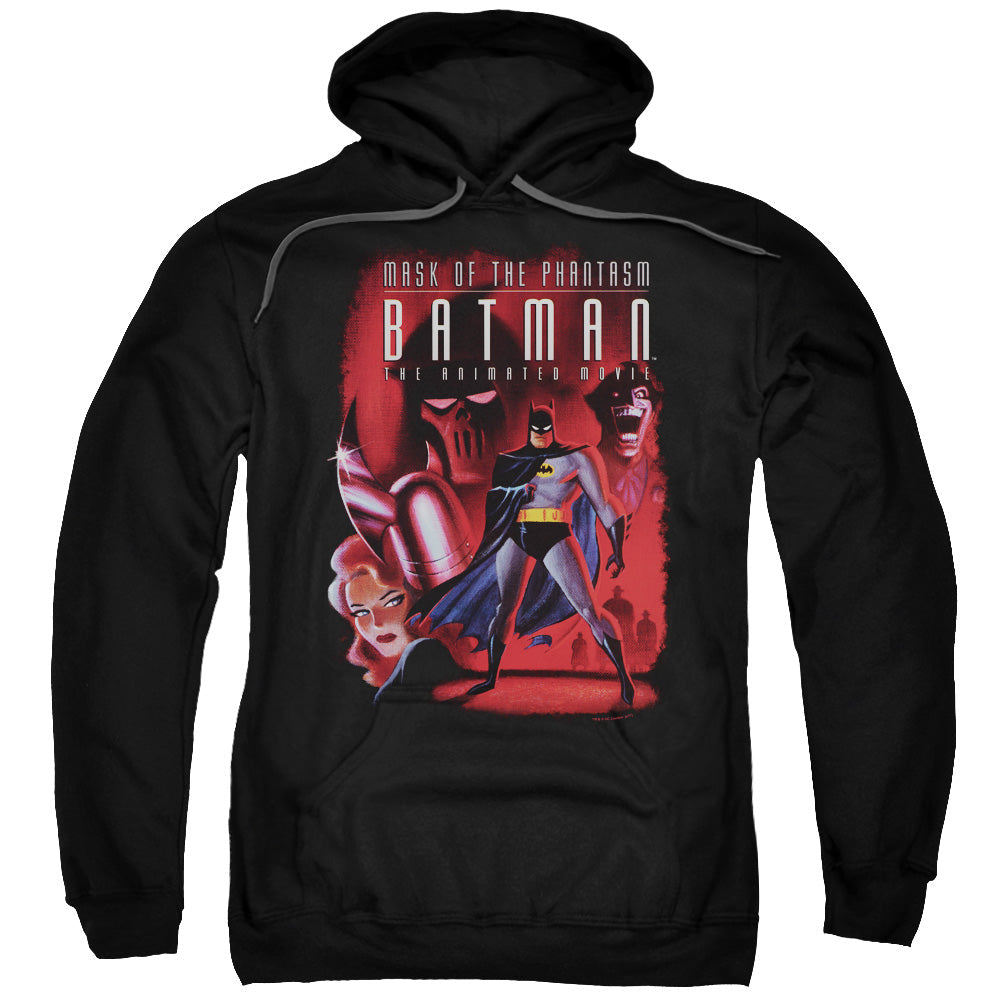 Batman Phanta Cover Mens Hoodie Black Officially Licensed