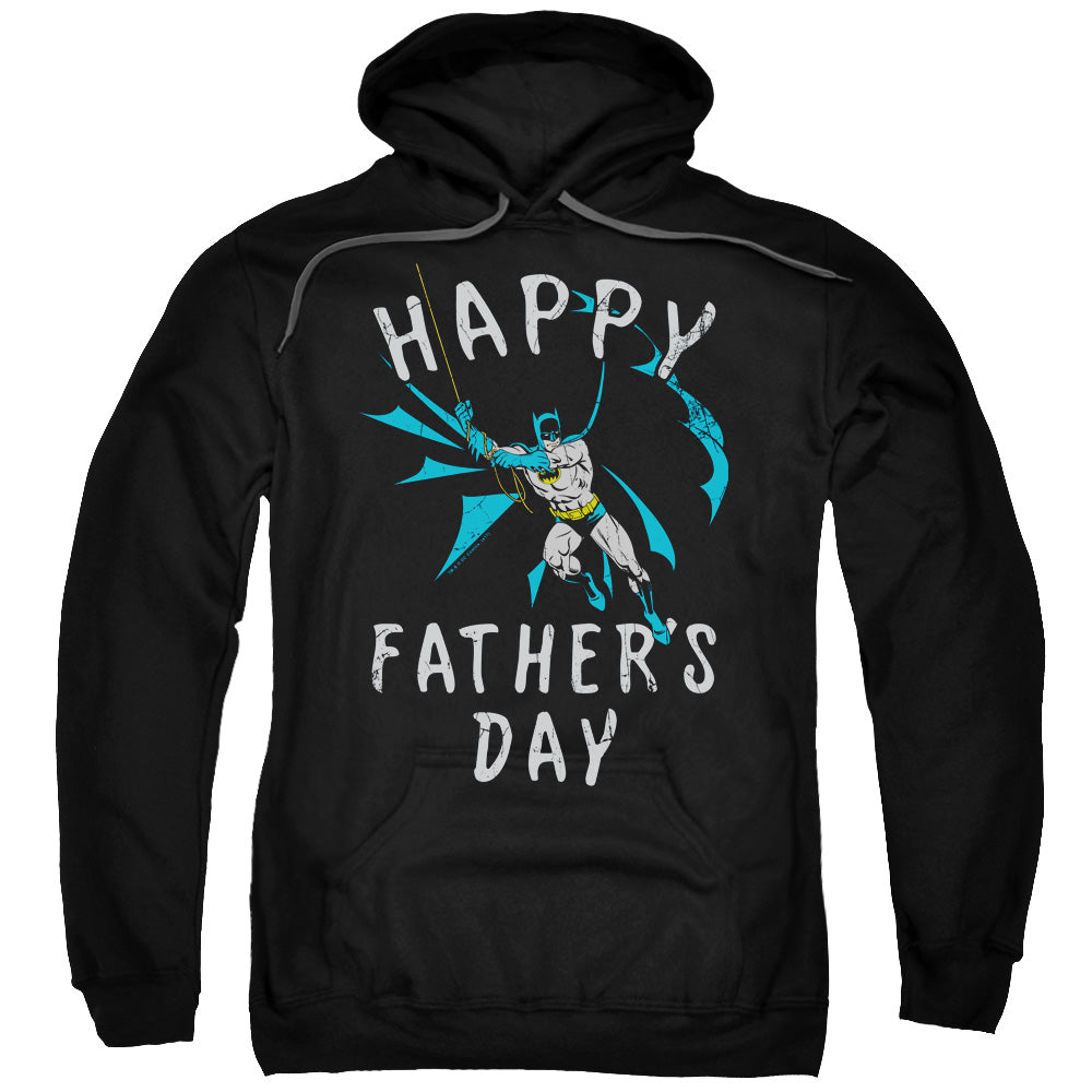 Batman Fathers Day Mens Hoodie Black Officially Licensed