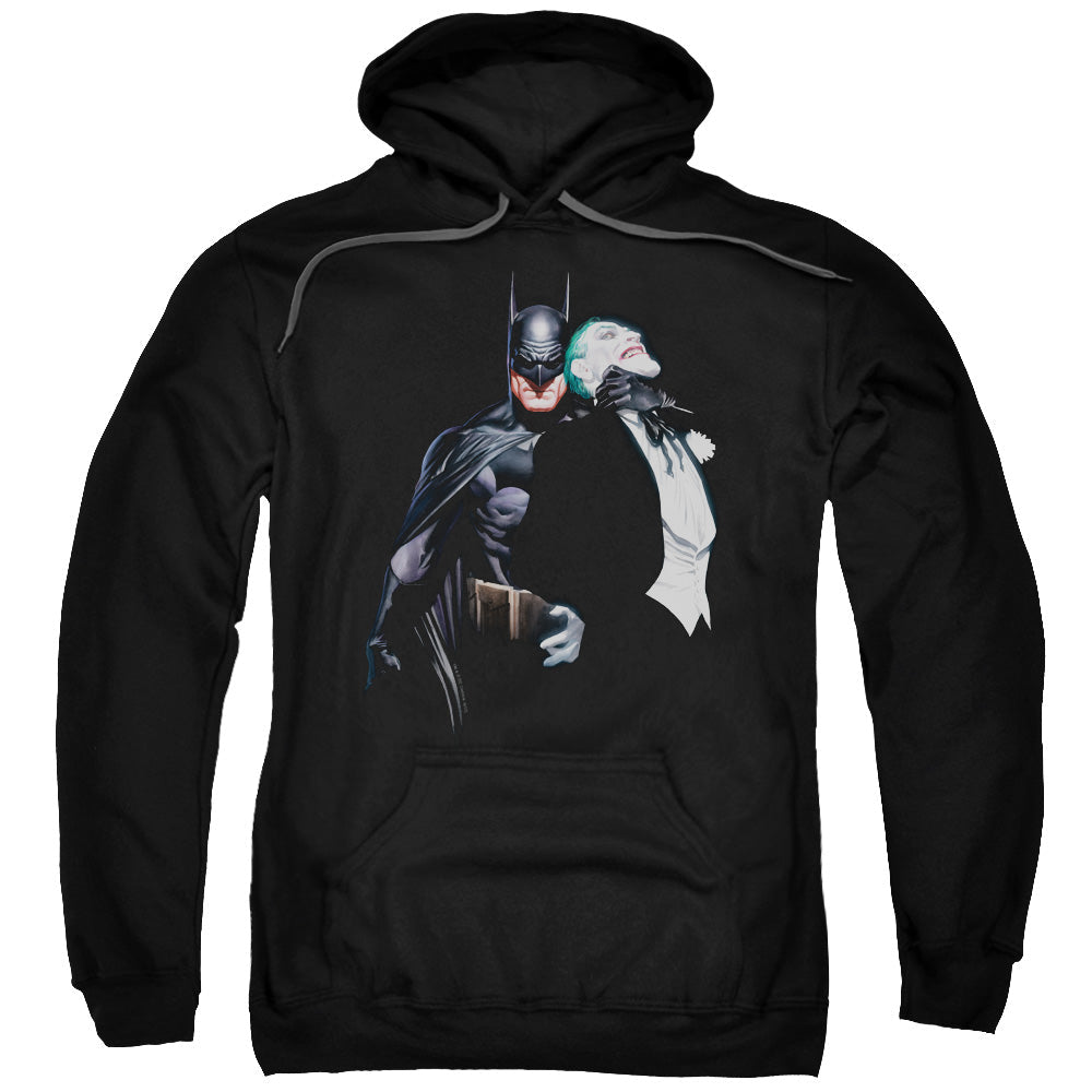 Batman Joker Choke Mens Hoodie Black Officially Licensed