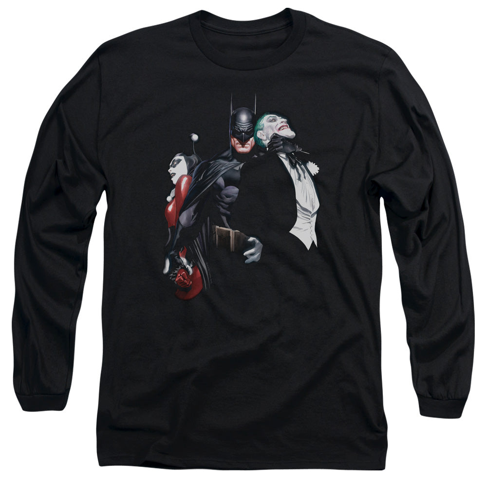 Batman Joker Harley Choke
Mens Long Sleeve Shirt Black Officially Licensed