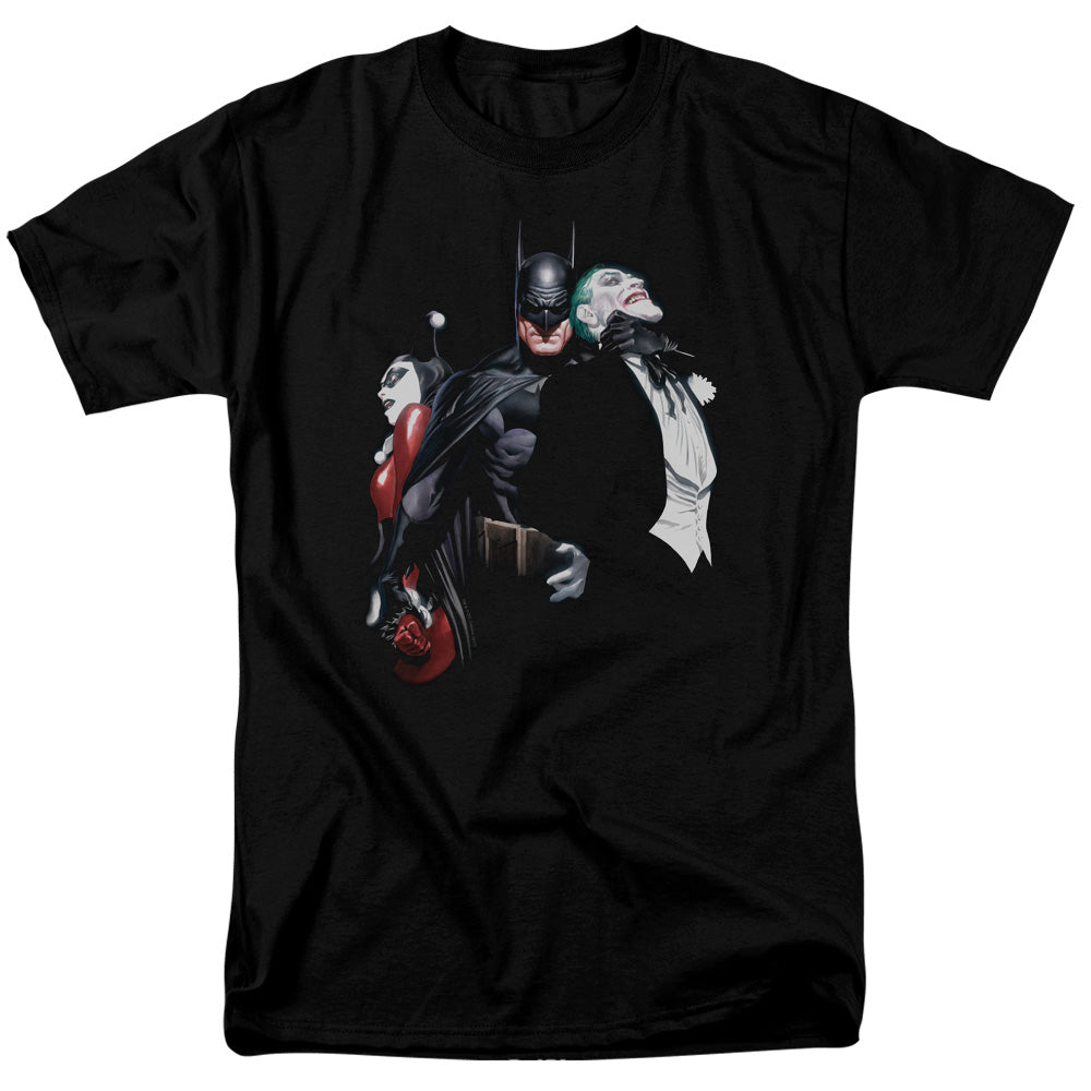 Batman Joker Harley Choke
Mens T Shirt Black Officially Licensed