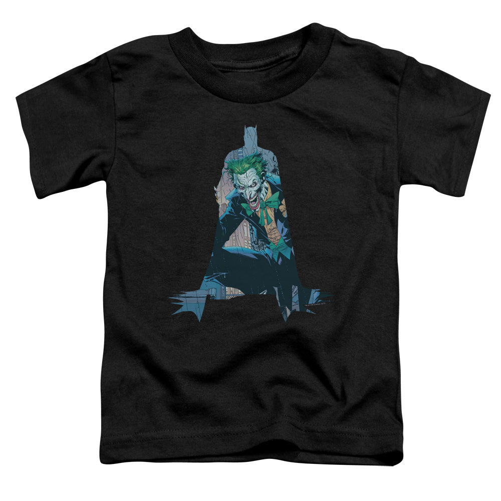 Batman Scene Inside Toddler Kids Youth T Shirt Black Officially Licensed