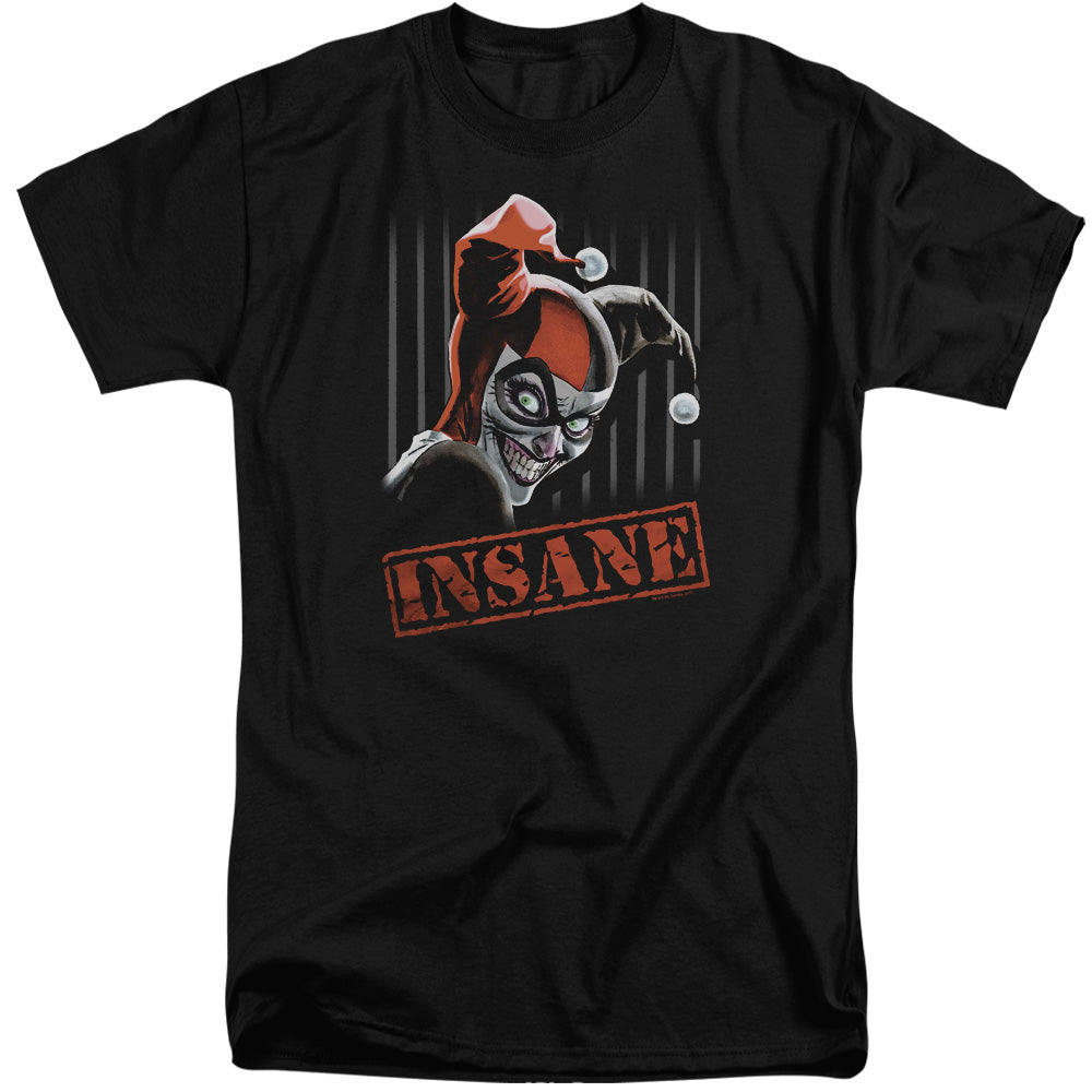 Batman Insane Mens Tall T Shirt Black Officially Licensed