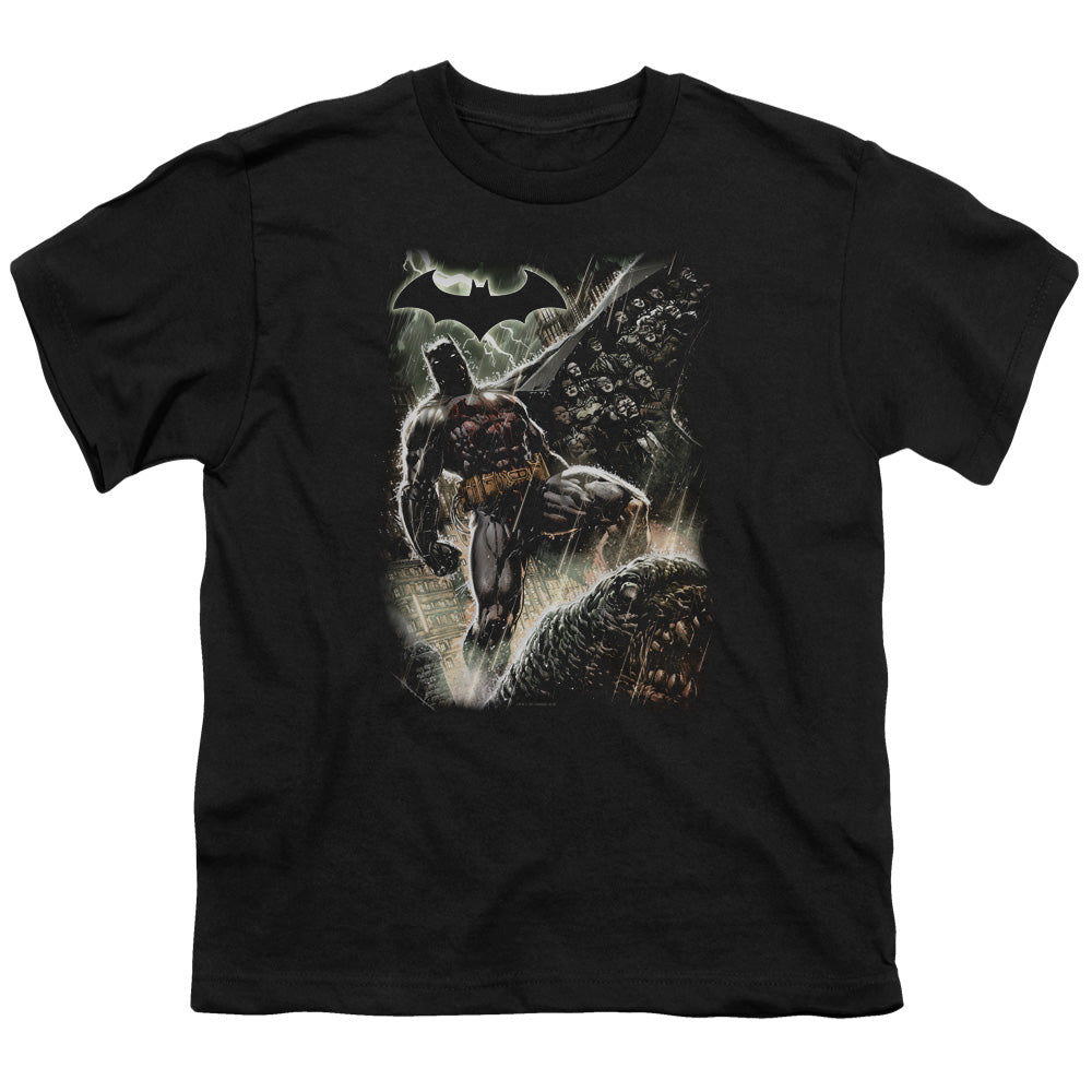 Batman Family Kids Youth T Shirt Black Officially Licensed