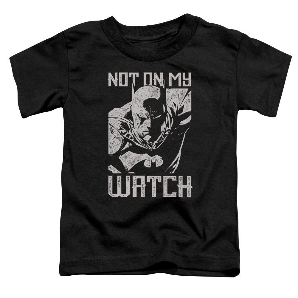 Batman Watch Toddler Kids Youth T Shirt Black Officially Licensed