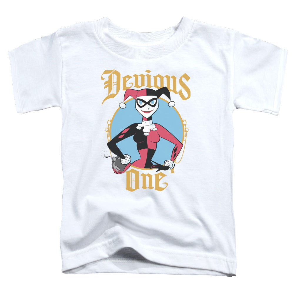 Batman Devious One Toddler Kids Youth T Shirt White Officially Licensed